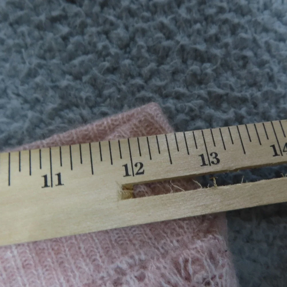 House of Harlow‎ 1960 Pink Pointelle Knit Maxi Skirt Side Slit Lined XS NEW